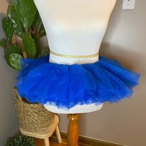 Royal Blue Organza Tutu